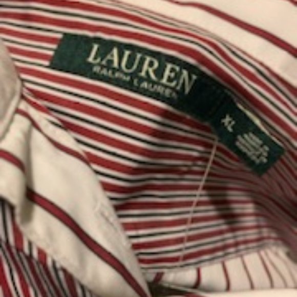 Long Sleeve Lauren Ralph Lauren 100% Cotton Dressy Shirt NWT - Picture 9 of 11